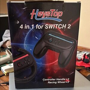 HeysTop 4 in 1 Controller for Switch 2